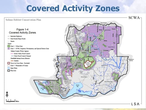 Solano County Habitat Conservation Map